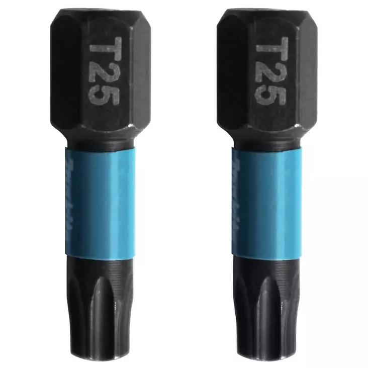 Makita torx ruuvauskärki t25 25mm 2kpl - Porakoneen kärjet - 088381532952 - 1