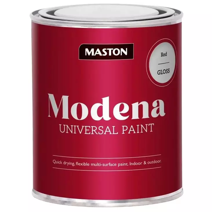 Maston modena punainen yleismaali - Talomaalit - 6412496040042 - 1