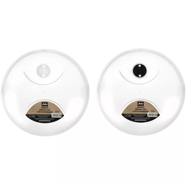 maku mikrokupu valkoinen ja musta - Mikroaaltouunit ja leivänpaahtimet - 6410412268822 - 1