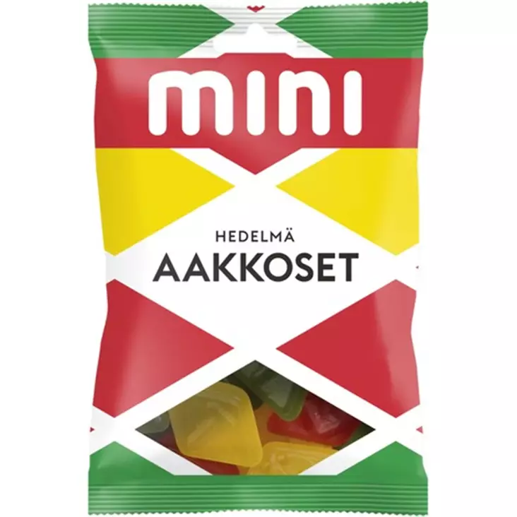miniaakkoset hedelmä - Karkkipussit - 6420256011232 - 1