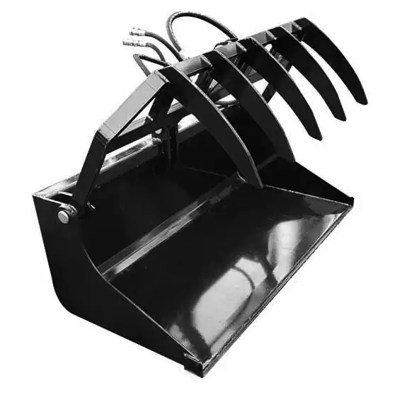 Pienkuormaajan kauha haarukkapuristimella avant, norcar - Puutarhakoneet - 6438168105512 - 1