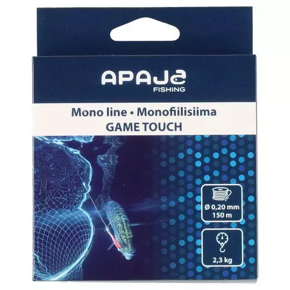 Monofiilisiima game touch 150m 0,20mm - Siimat - 6410416321882 - 1