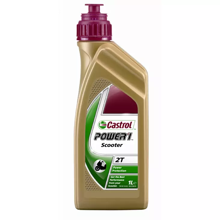 Moottoriöljy Castrol Power 1 Scooter 2T 1L - 2-tahti öljyt - 0114008177183192 - 2