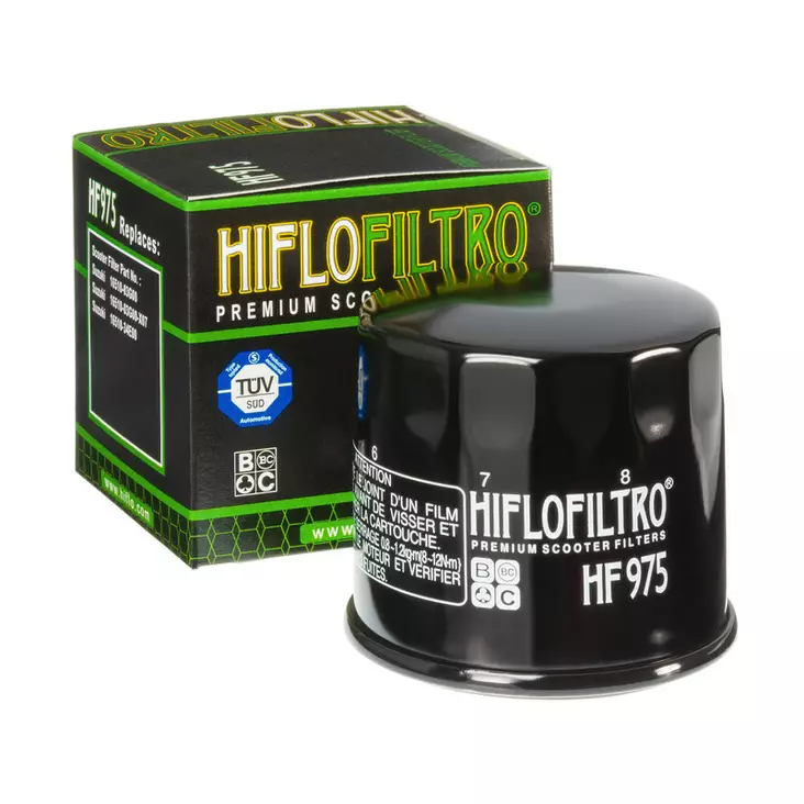 Moottoripyörän öljynsuodatin Hiflo HF975 - Moottoripyörän öljynsuodattimet - 824225111422 - 2