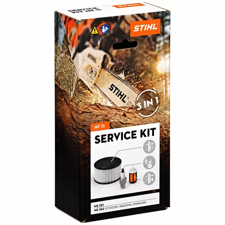 Moottorisahan huoltosarja stihl 11 - Moottorisahan yleisosat - 886661609062 - 1