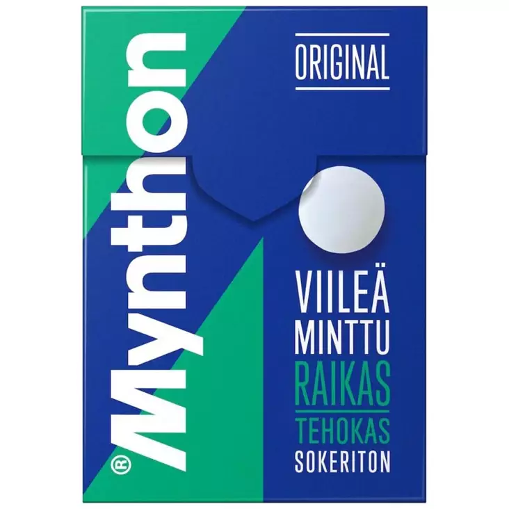Mynthon kurkkupastilli viileä minttu 85g - Pastillit ja purukumit - 6420256012932 - 1