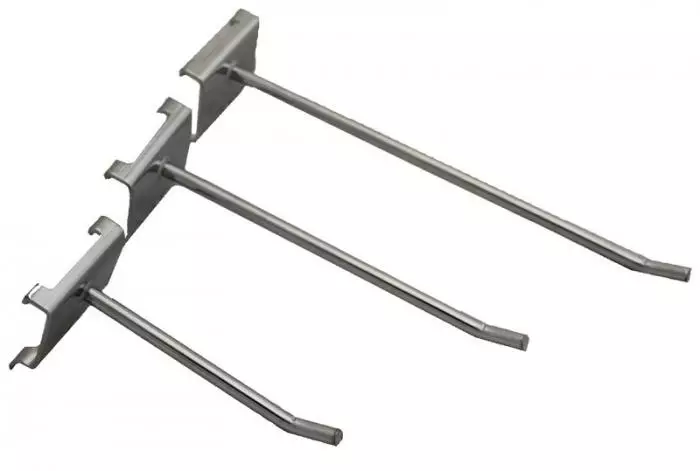 Myymälä- / reikälevypiikki 6x100mm 20kpl - Varastokoukut ja telineet - 6430013065552 - 1