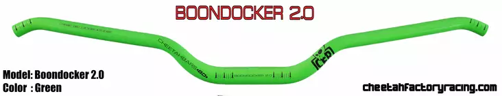 Ohjaustanko CFR Boondocker 2.0 vihreä - Moottorikelkan ohjaustangot - 682863462272 - 2