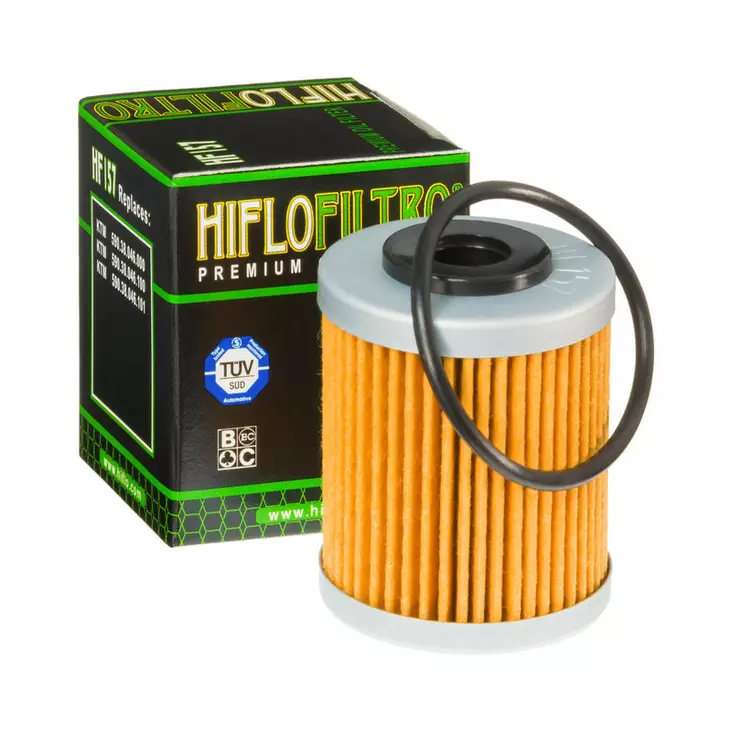 HiFlo öljynsuodatin HF157 - Crossin ja mopon öljynsuodattimet - 824225110302 - 2