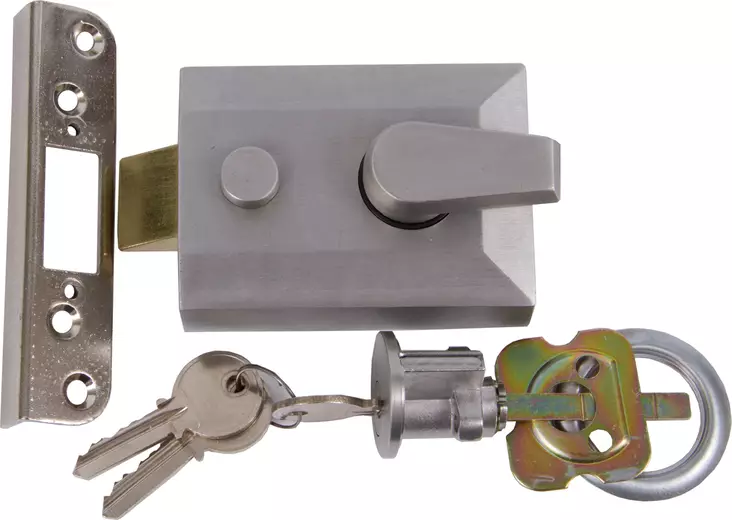 pintalukko oveen mattakrom - Oven lukot - 6414675123522 - 3