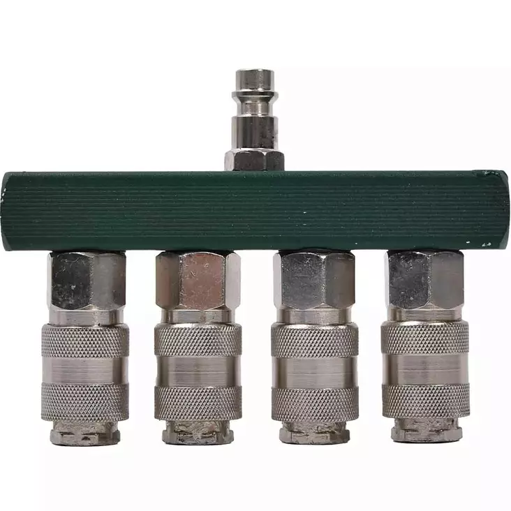 Finbullet paineilma jakoventtiili 4in1 - Paineilmaliittimet - 6438152029992 - 1