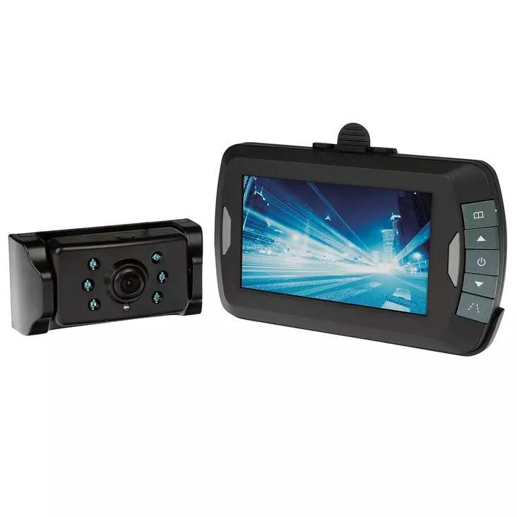 Nsd langaton peruutuskamerajärjestelmä 4,3 12 24v - Tuulilasikamerat ja peruutuskamerat - 6438255102042 - 1