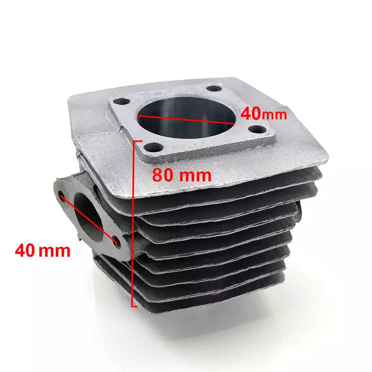 Polkupyörän polttomoottorin 50cc sylinteri - Crossin ja mopon sylinterit ja kannet - 6438471024722 - 1