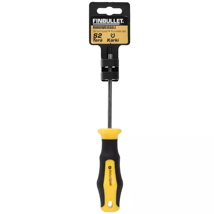 Ruuvimeisseli ph1 x 100 mm - Ruuvimeisselit - 6438152040652 - 1