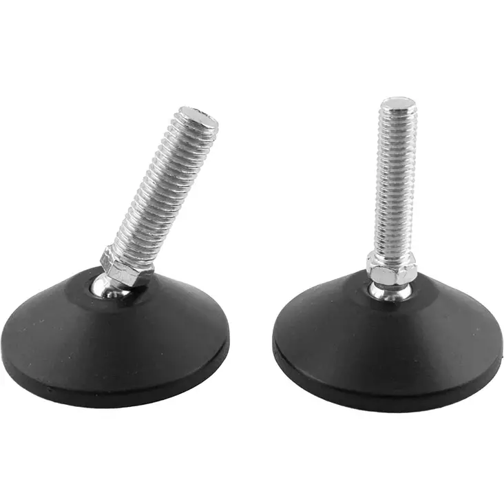 pisla säätöjalka keinuva 2kpl M8 34mm - Kalustejalat ja kalustesuojat - 6414675123492 - 1