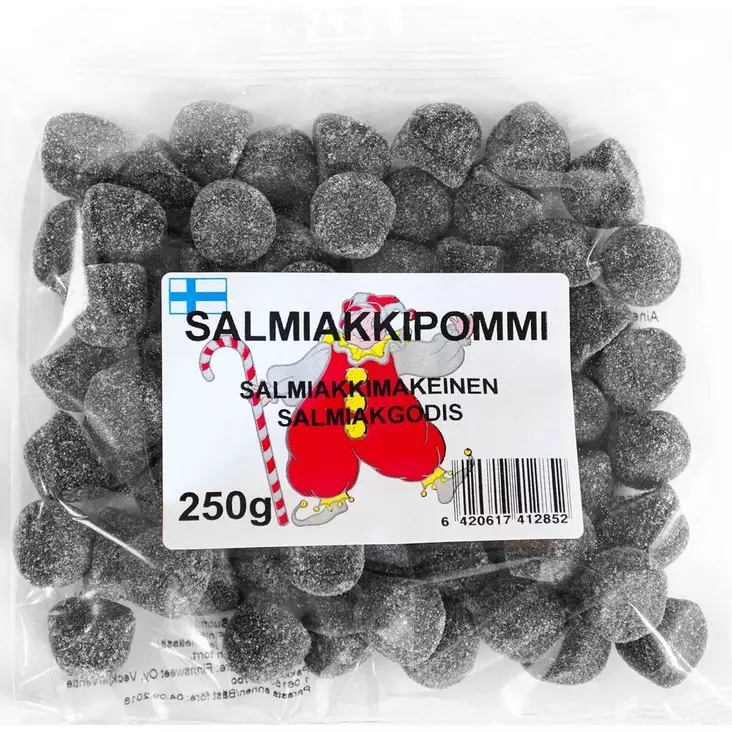 Tivoli salmiakkipommi 250 g - Karkkipussit - 6420617412852 - 1