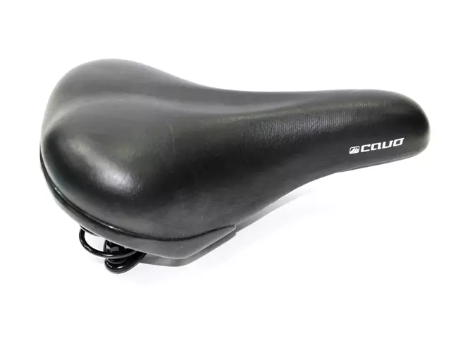 Satula Cavo jousitettu musta 185x285mm - Polkupyörän satulat - 7332440111972 - 1