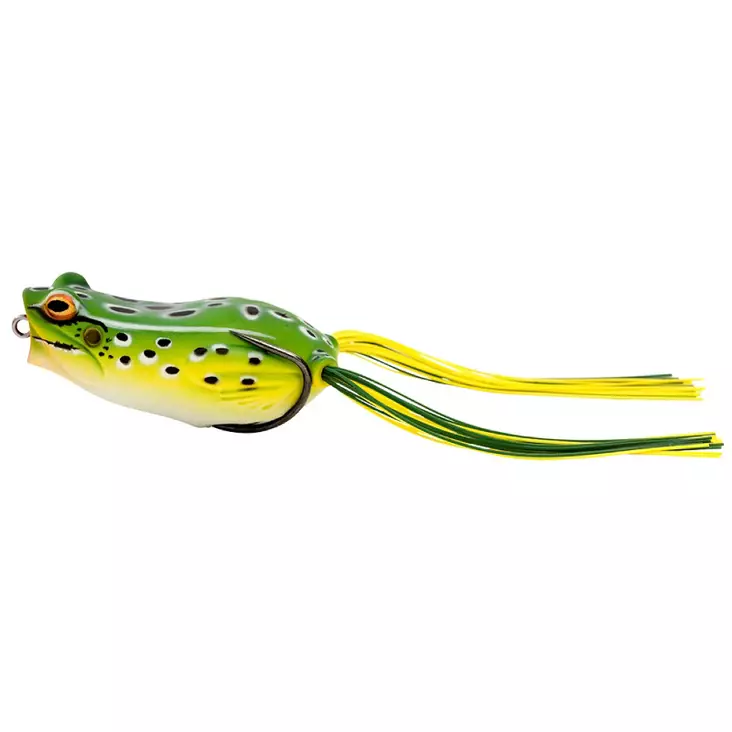 Savage gear hop popper frog 5,5cm 15g green leopard - Lippauistimet - 5706301774422 - 1