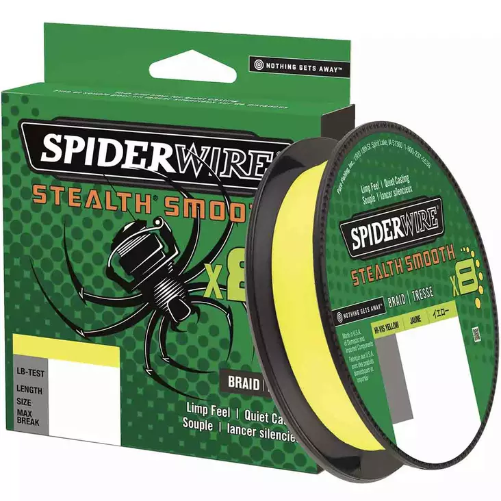 Spiderwire kestävä siima keltaisena - Siimat - 022021663552 - 1