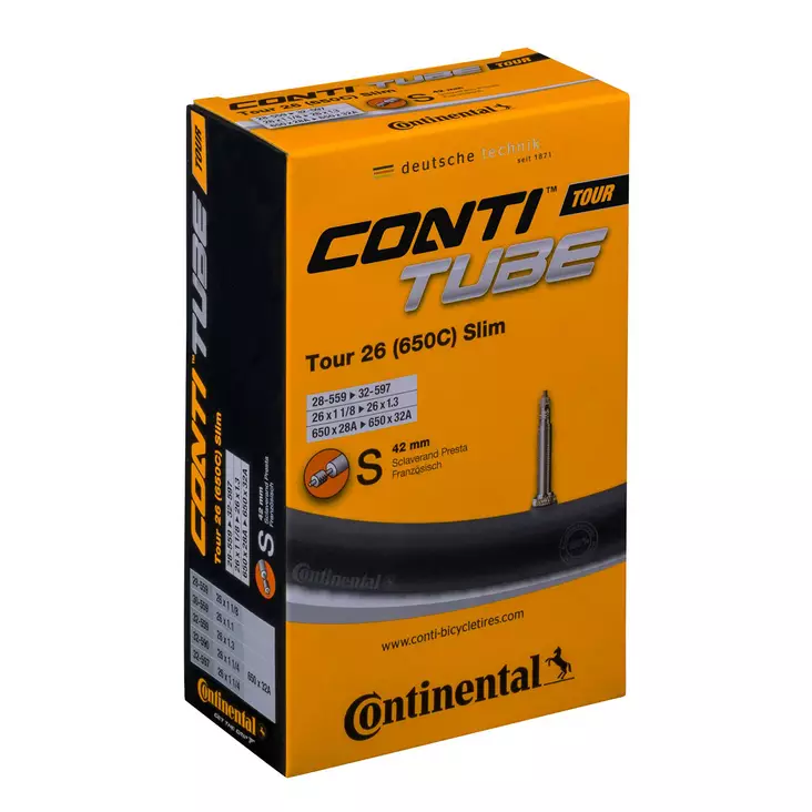 Sisärengas 26" Continental 28/32-559/597 - Polkupyörän sisärenkaat 29", 28" ja 26" - 4019238556582 - 1