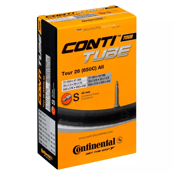 Sisärengas 26" Continental 37/47-559/590 - Polkupyörän sisärenkaat 29", 28" ja 26" - 4019238556612 - 1