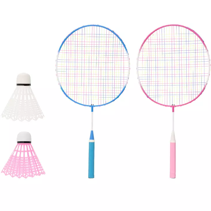 sulkapallosetti 2 mailaa ja 2 palloa - Pihapelit ja kesäpelit - 6410413295582 - 1