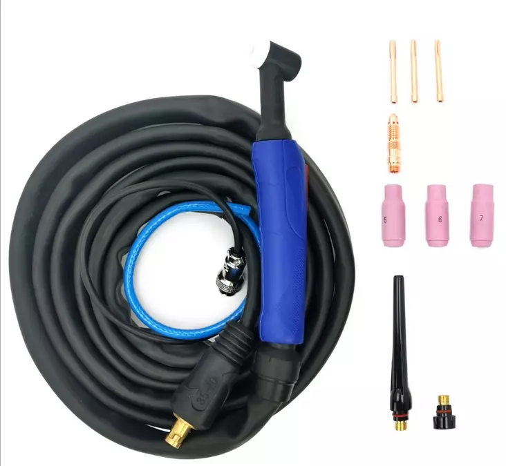 tig poltin 4m WP-26 - Tig-hitsaustarvikkeet ja tig-elektrodit - 6438471025392 - 3