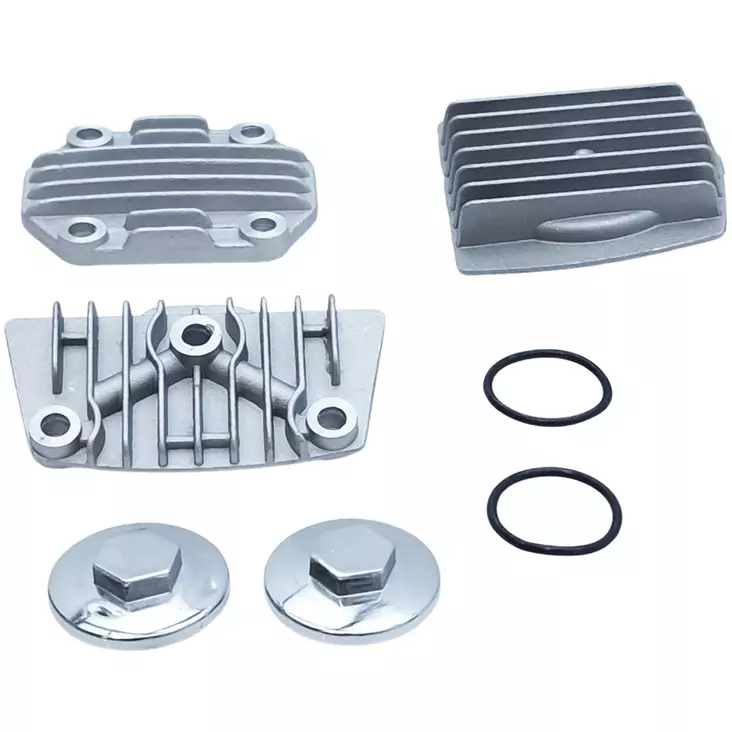 Sylinteinkannen päätysuojat 50 125cc - Crossin ja mopon moottorin suojakopat - 6438471028782 - 1