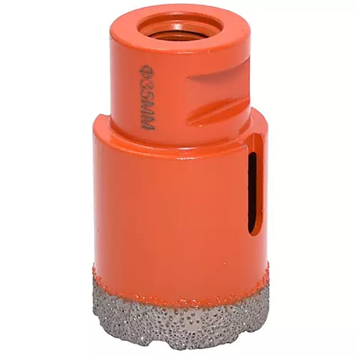 Oranki timanttiporanterä 35x60 mm m14 kuivapora kaakelille, kivelle ja betonille kulmahiomakoneeseen - Levyporat ja erikoisterät - 6438152037492 - 1