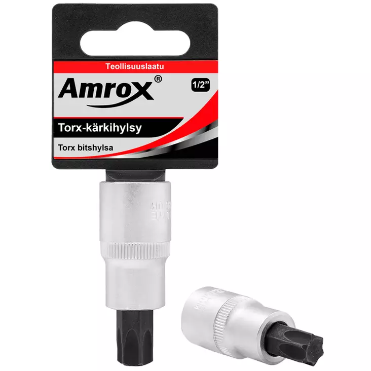Torx kärkihylsy amrox - Hylsyt ja konehylsyt - 6420286906782 - 1