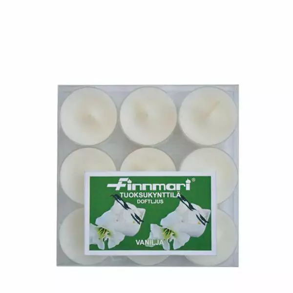 Tuoksulämpökynttilä Vanilja 9kpl - Tuoksukynttilät - 6416906576152 - 1
