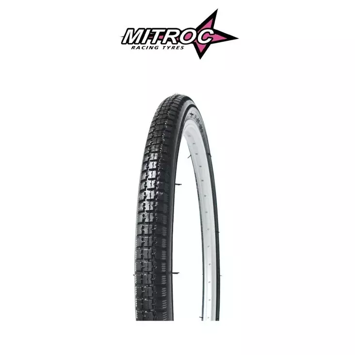Ulkorengas 20" MITROC 37-451, musta, M-105 - Polkupyörän ulkorenkaat 24", 22" ja 20" - 6420611702492 - 1