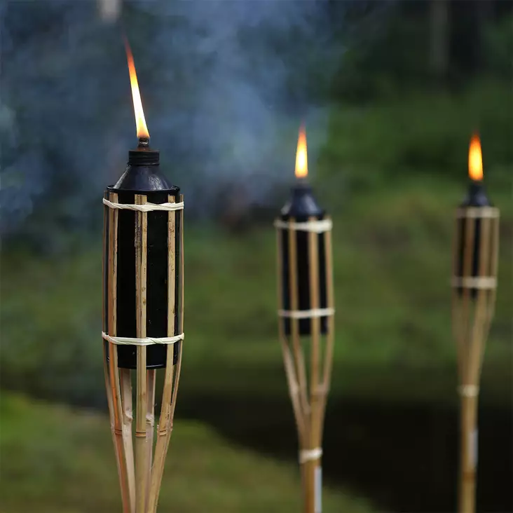 Bambu ulkotulet - Öljykynttilät ja roihut - 8719202537802 - 1