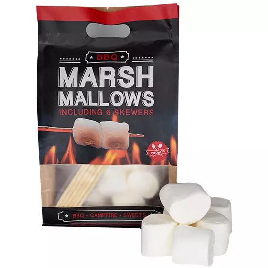 Vaahtokarkit ja tikut paistoon piknik setti - Karkkipussit  - 8713305810732 - 1