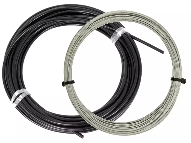 Vaijeri 1,4mm + kuori 5m - Crossin ja mopon kaasuvaijerit - 6438471028072 - 1