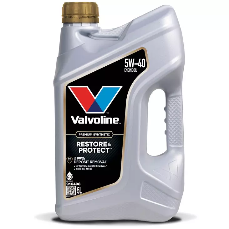 Valvoline restore protect 5w 40 moottoriöljy 5l - Auton moottoriöljyt - 8710941031712 - 1