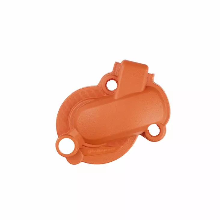 Vesipumpun suoja Polisport KTM 450/500 17-23 oranssi - Moottorin suojamuovit Motocross ja enduro - 5604415122842 - 2