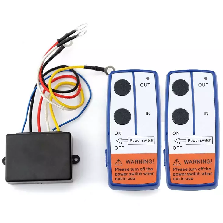 Vinssin langaton kaukosäätö pari yleismallia - Mönkijän vinssivarusteet ja varaosat - 6438471014662 - 1