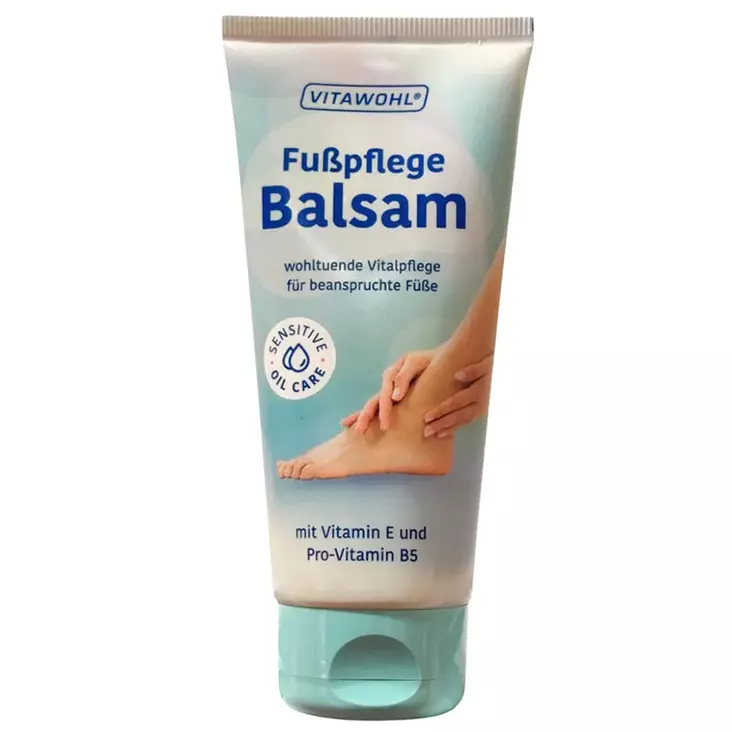 Vitawohl jalkavoide 100 ml tuubi kosteuttava hoitovoide väsyneille jaloille - Ihonhoito ja urheiluvoiteet - 4009737306962 - 1