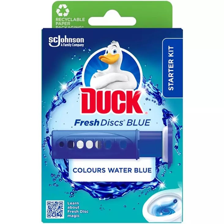 Duck fresh discs blue action azure lagoon 36 ml wc raikastin - Saniteettipesuaineet - 5000204331752 - 1