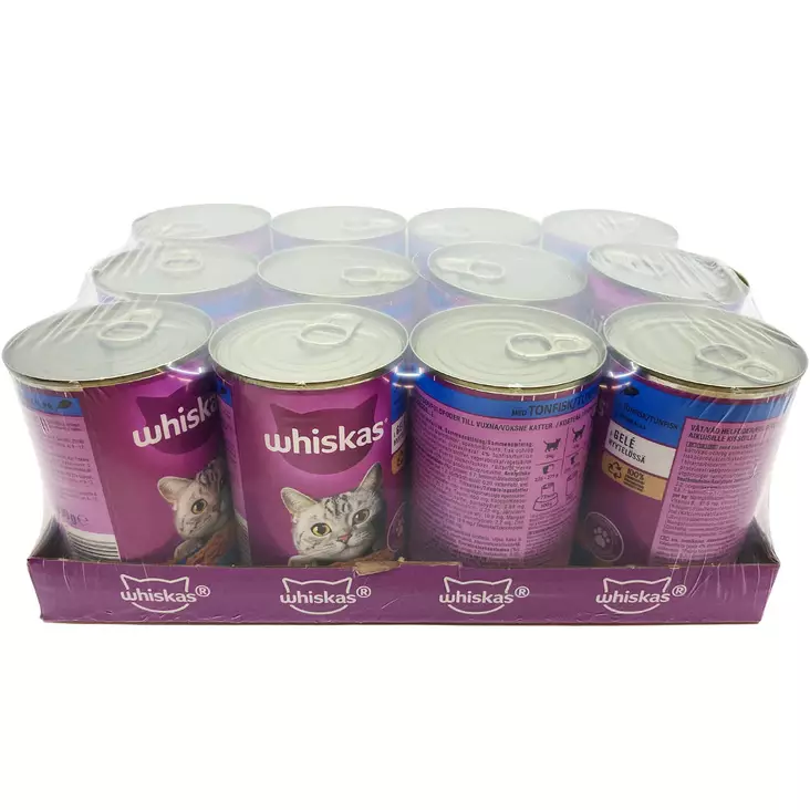 Tonnikala märkäruoka kissalle whiskas tukkupakkaus - Kissan märkäruoka - 6438471288612 - 1