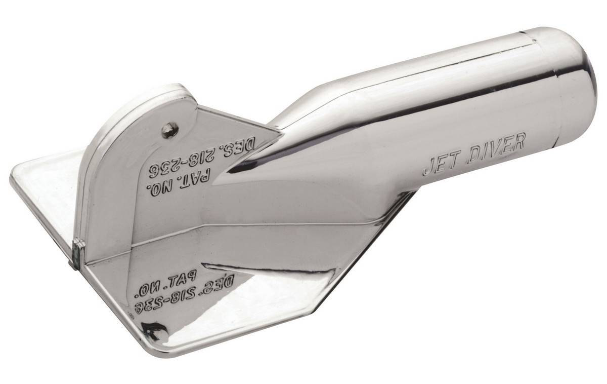 LUHR JENSEN JET DIVER 10 89mm HOPEA Syvääjälevy, uintisyvyys 3m