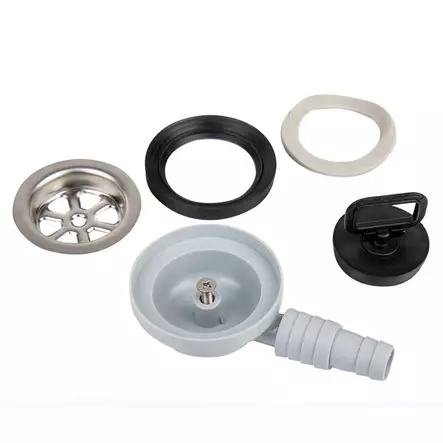 Tyhjennysliitin tulpalla - Caravan vesijärjestelmä ja saniteetti - 8024827680483 - 2