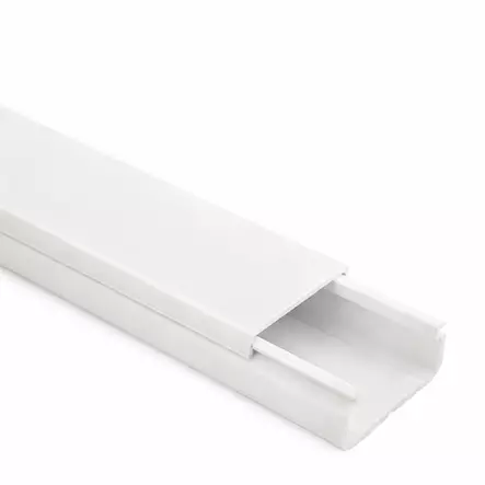 Asennuskanava 10x20x2000mm seinäpintaan - Johdonsuojat ja johdon kiinnitystarvike - 6438140914323 - 1