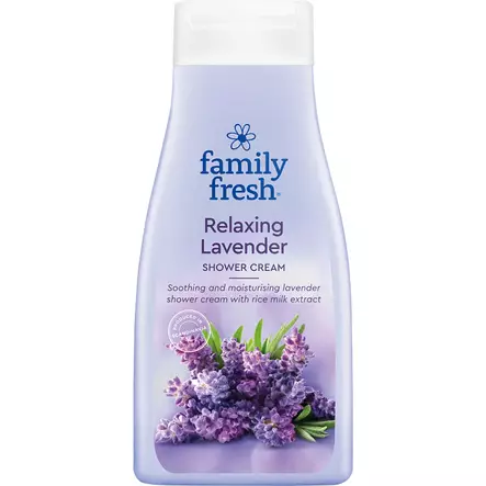Family fresh relaxing lavender suihkusaippua - Suihkusaippuat - 7310610027483 - 1
