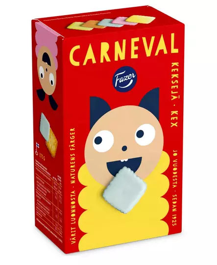 karnevaali keksit - Keksit ja naposteltavat - 6416453084773 - 2