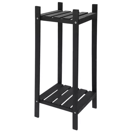 Kukkapöytä musta - Seinähyllyt ja hyllyköt - 8720573281973 - 1