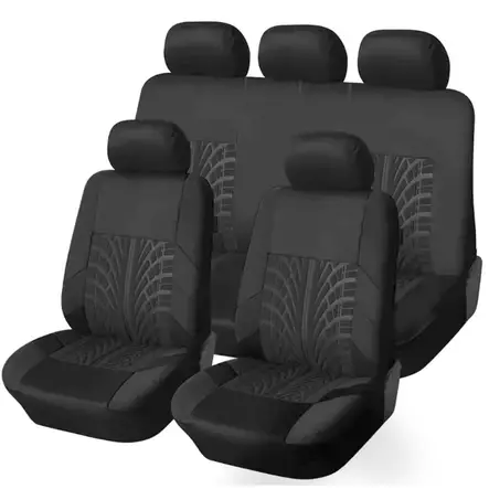 Auton penkinpäällissarja 5 osainen istuinsuojat henkilöautoon - Auton penkinlämmittimet ja istuinsuojat - 6438471341133 - 1