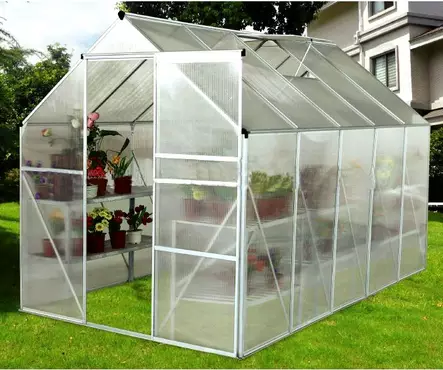 kasvihuone kattoikkunoilla - Kasvihuoneet ja viljelylaatikot - 6438168083803 - 2