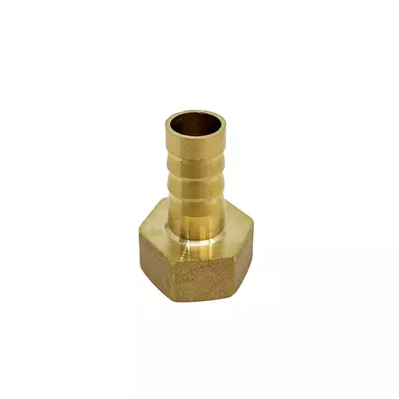 Putkiliitin suora 12mm - Messinki putkiliittimet, nipat ja tulpat - 6438471288483 - 1